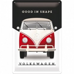 Placa metalica - Volkswagen Good In Shape - 20x30 cm